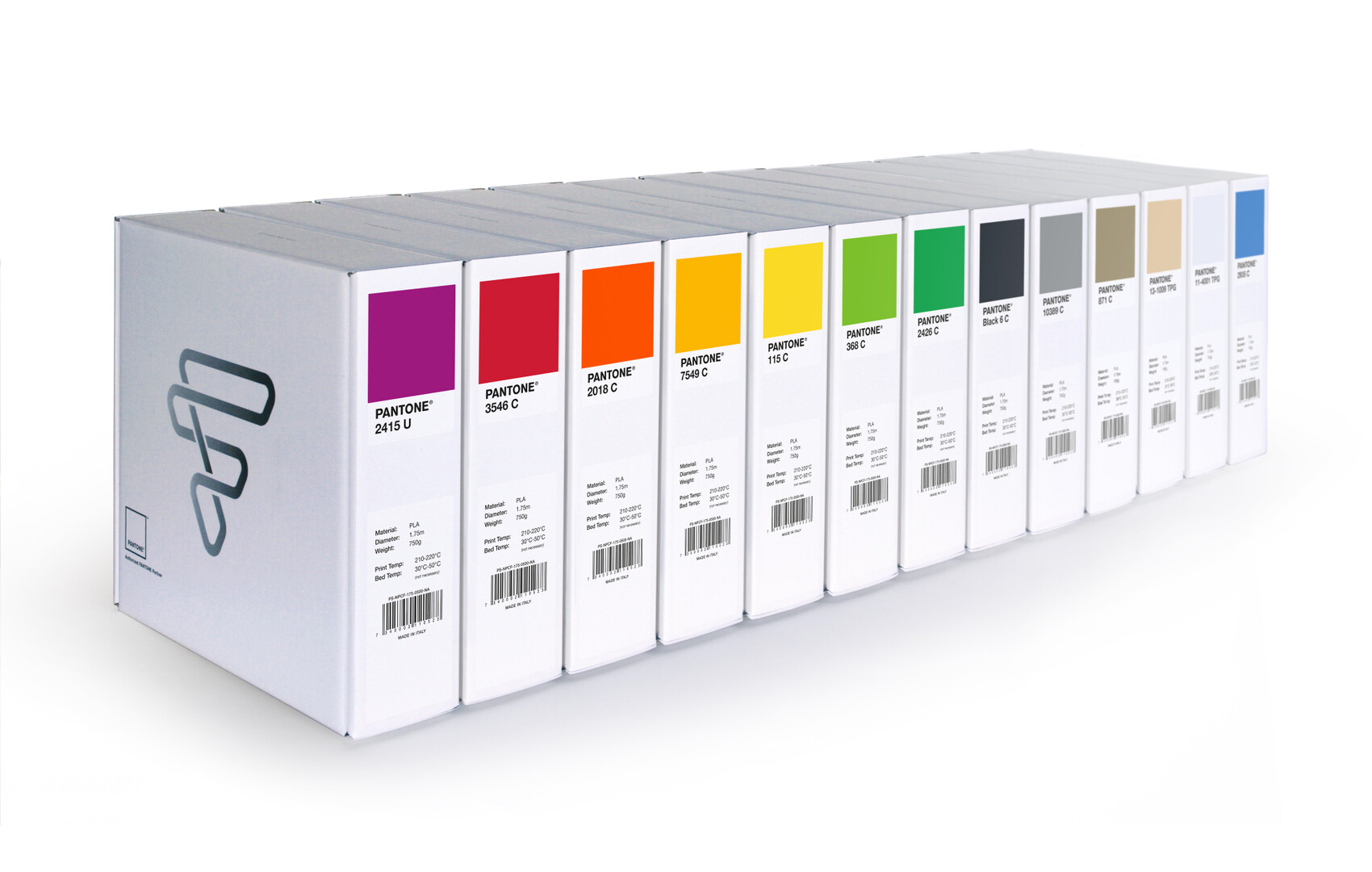 SET DI 31 COLORI PANTONE