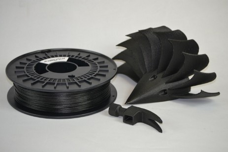turbina stampata in 3d turbina in carbonio stampata in 3d