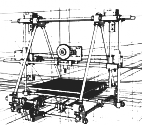immagine di stampante 3d autocostruita